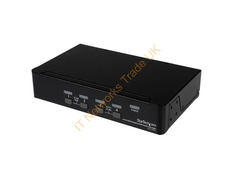 SV431DPUA StarTech 4-Port USB DisplayPort KVM Switch with Audio