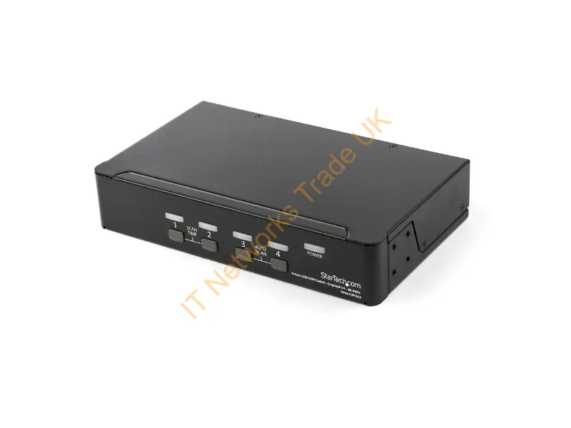SV431DPUA2 - StarTech.com 4 Port DisplayPort Network KVM Switch with 4K 60Hz Resolution