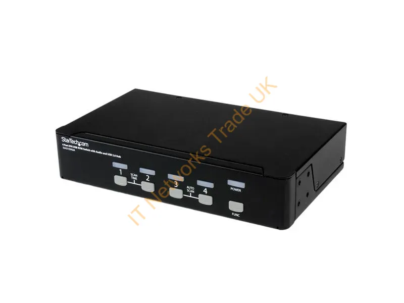 SV431DVIUA StarTech 4-Port DVI USB KVM Switch with Audio