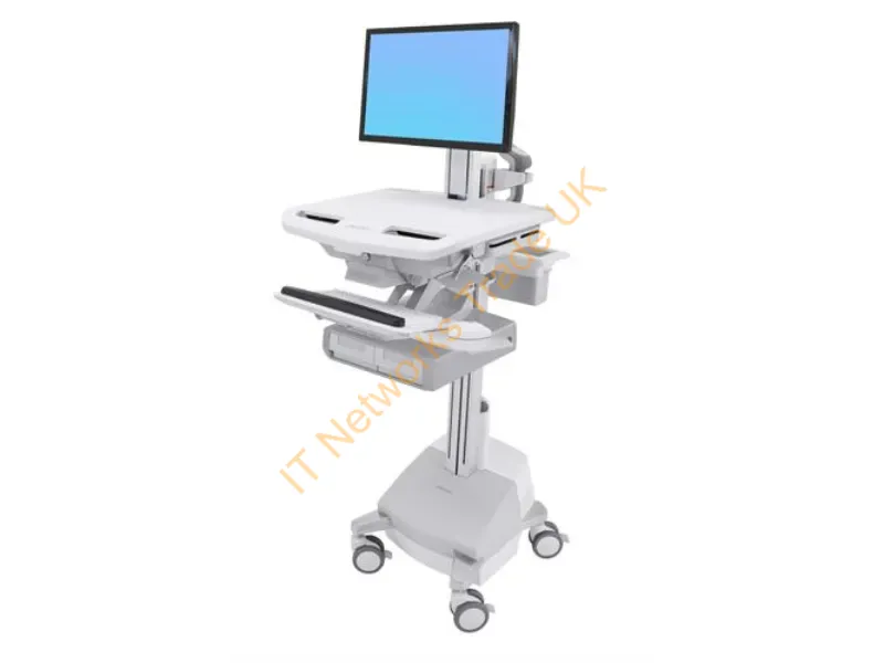 SV44-13A1-3 - Ergotron StyleView White Flat panel Multimedia cart