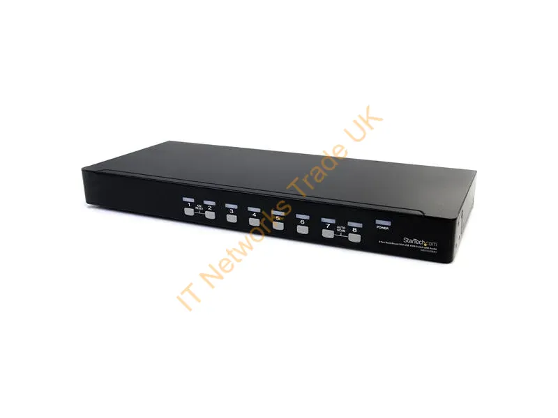 SV831DUSBAU StarTech 8-Port USB VGA KVM Switch with Audio