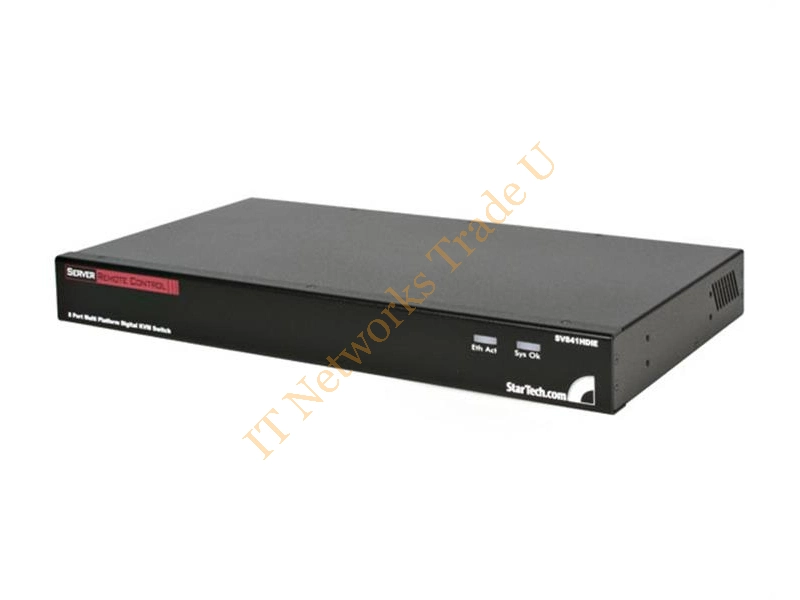 SV841HDIEGB - StarTech.com 8 Port Rackmount USB PS/2 Digital IP Network KVM Switch