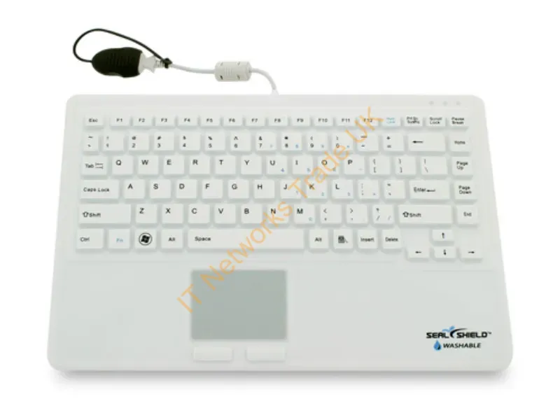 SW87P2 - Seal Shield Seal Touch 2 Keyboard Usb Qwerty English White