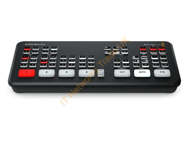 SWATEMMINIBPR - Strategic Sourcing Blackmagic Design Atem Mini Pro Hdmi Live Stream Switcher