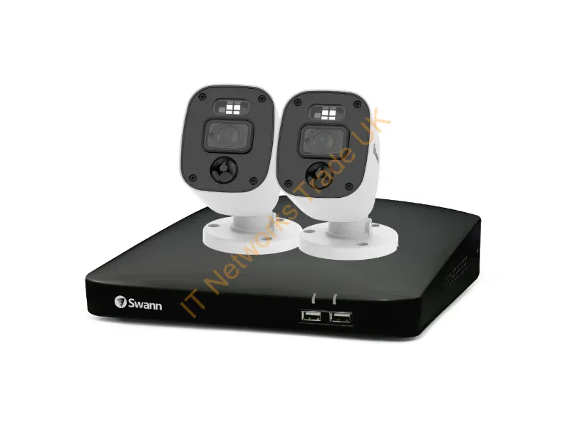 SWDVK-446852MQB-EU - Swann Home Wired 1080p DVR Security System 4 Camera Kit