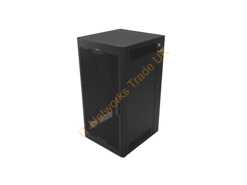 SWMR26RUPD-26-26 - Legrand Swmr26Rupd-26-26 Rack Cabinet 26U Wall Mounted Rack Black