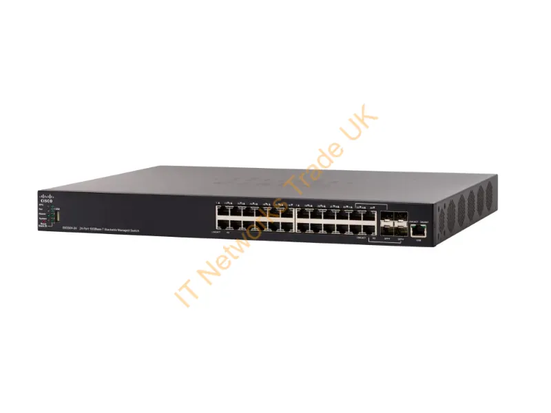 SX550X-24-K9-NA - Cisco Sx550X-24-K9 Managed L3 10G Ethernet (100/1000/10000) Black