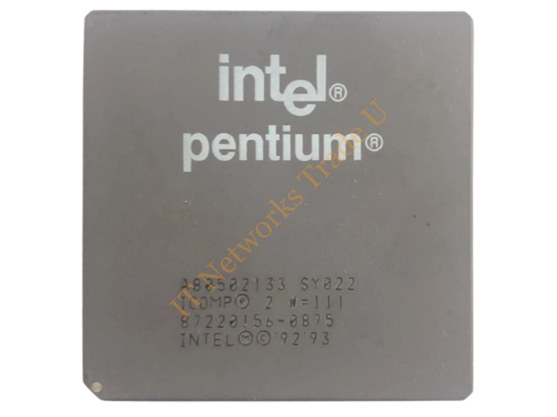 SY022-1 Intel Pentium 133MHz 66MHz FSB 8KB L1 Cache Socket SPGA296 Retail Processor