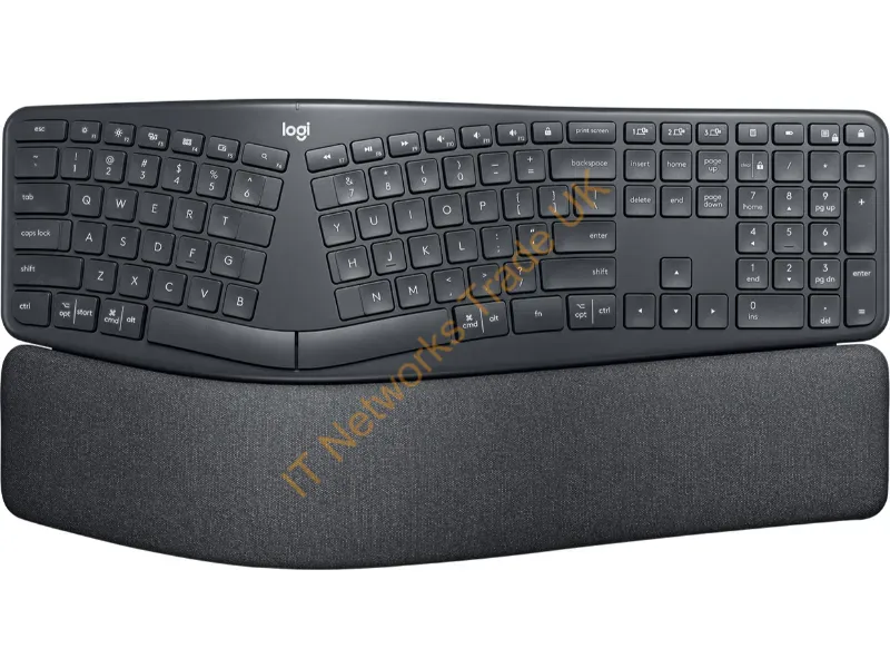 SYNMK860PK - Logitech Synmk860Pk Keyboard Mouse Included Office Rf Wireless + Bluetooth Graphite