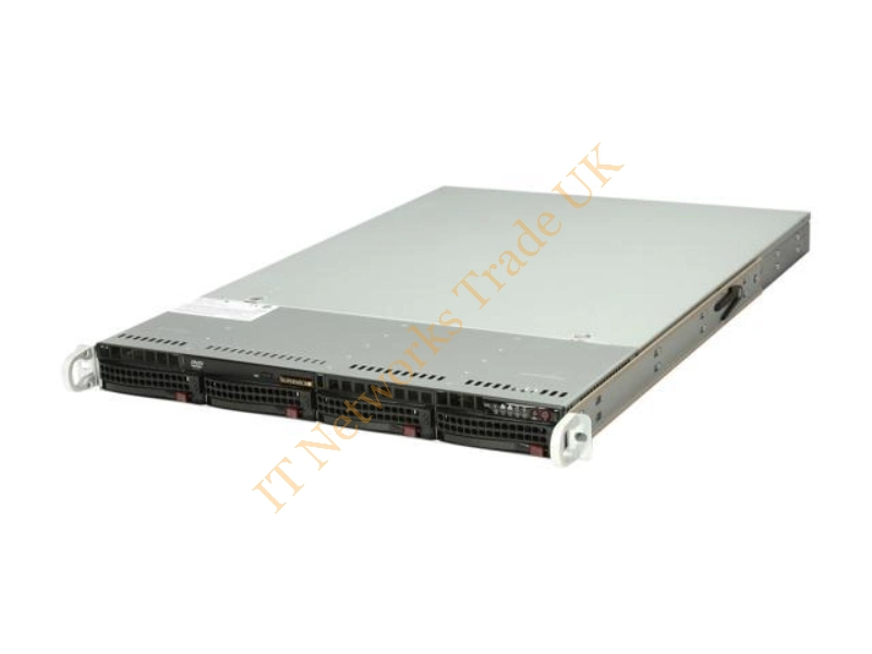SYS-5016I-MTHF Supermicro SuperServer SYS-5016I-MTHF LGA1156 350W 1U Rackmount Server Barebone System (Black)