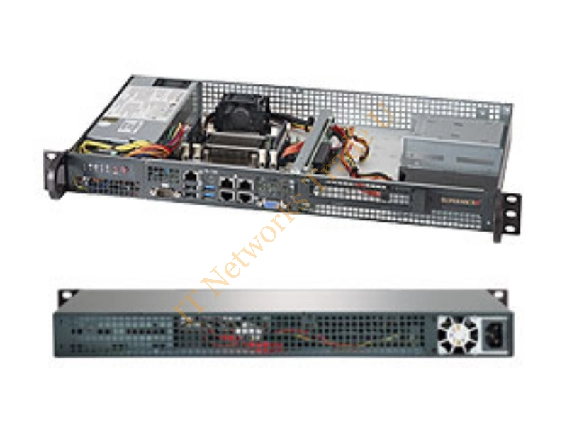 SYS-5018A-FTN4 - Supermicro SuperServer 5018A-FTN4 BGA 1283 1U Grey Server Barebone