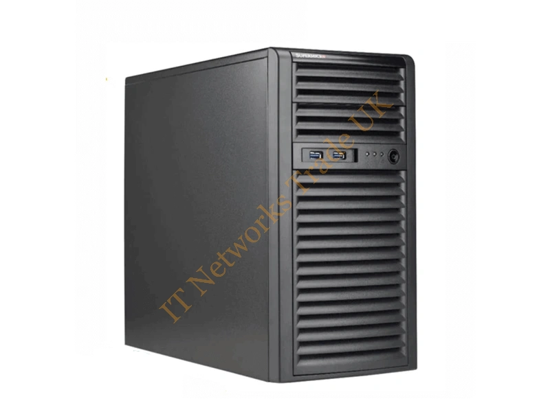 SYS-7049A-T Supermicro SuperWorkstation SYS-7049A-T Dual LGA3647 1200W 4U Rackmount/Tower Workstation Barebone System (Black) Workstation System
