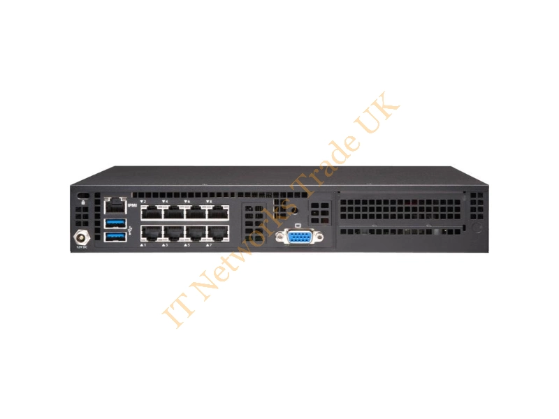 SYS-E300-9D Supermicro SuperServer SYS-E300-9D Intel -Xeon D-2123IT 120W Compact Server Barebone System (Black)