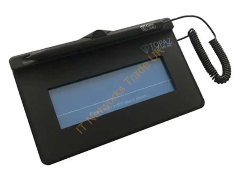 T-S460-HSB-R - Topaz Systems T-S460-Hsb-R Signature Capture Pad Black Lcd