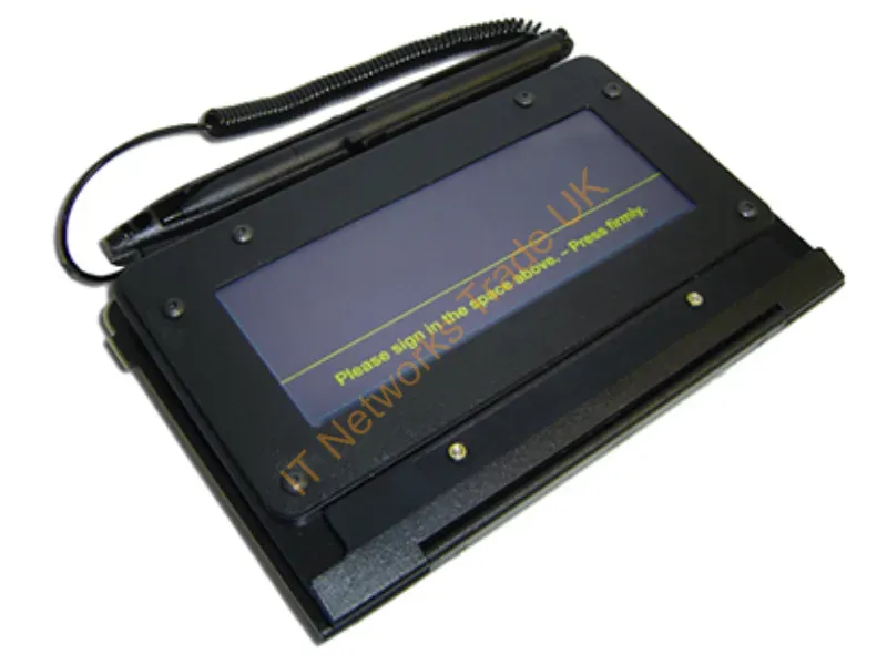 T-S461-HSB-R - Topaz Systems T-S461-Hsb-R Signature Capture Pad Black
