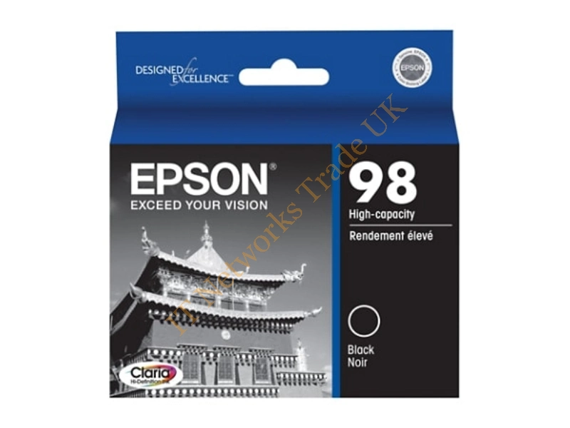 T098120 Epson 98 Black Ink Cartridge
