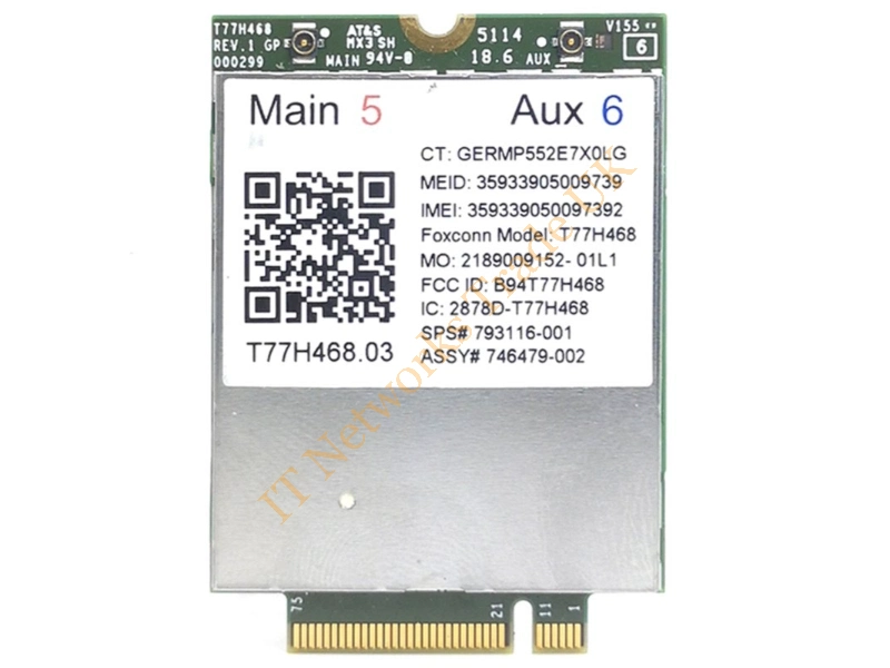 T0E34AA#ABA HP lt4211 LTE / EV-DO / HSPA+ W10 WWAN Wireless Cellular Modem Wireless LAN Card