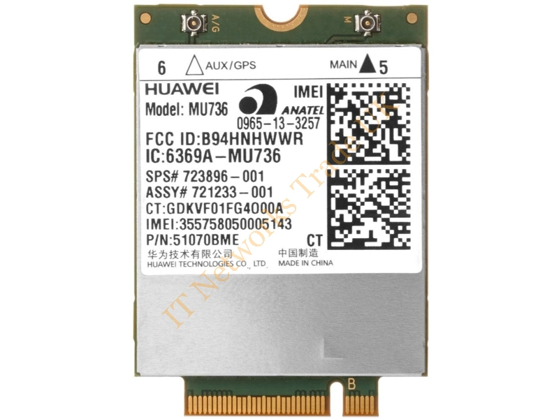 T0E35AA#ABA HP HS3110 HSPA+ W10 WWAN Mobile Module Wireless LAN Card