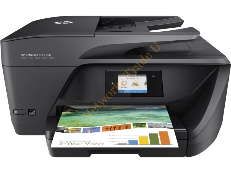 HP OfficeJet Pro 6960 600 x 1200DPI Thermal Inkjet A4 18ppm Wi-Fi Multifunction Printers