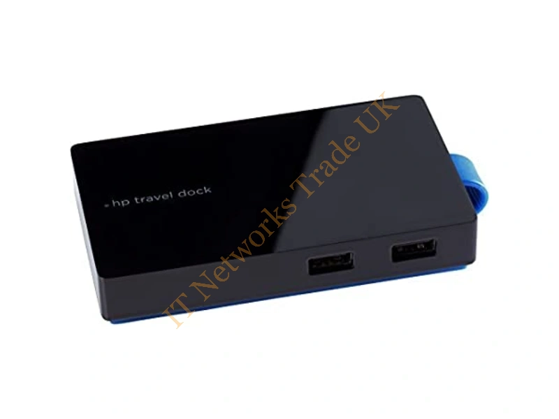 T0K30UT#ABA HP USB Travel Dock Station with USB / HDMI / VGA and RJ-45 LAN Ports for ProBook 600 Series Laptop Accessory