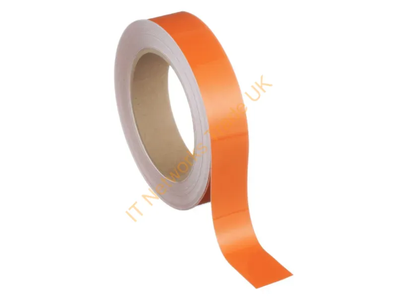 T100X000RUT - Panduit T100X000Rut Label-Making Tape Orange