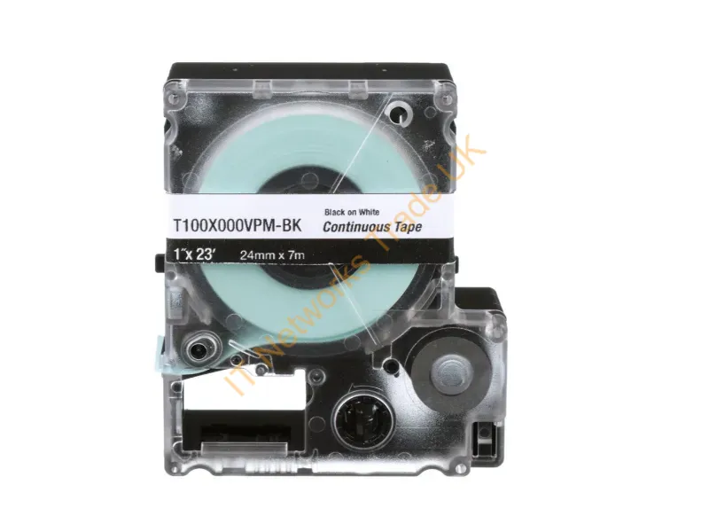 T100X000VPM-BK - Panduit T100X000Vpm-Bk Barcode Label White, Black