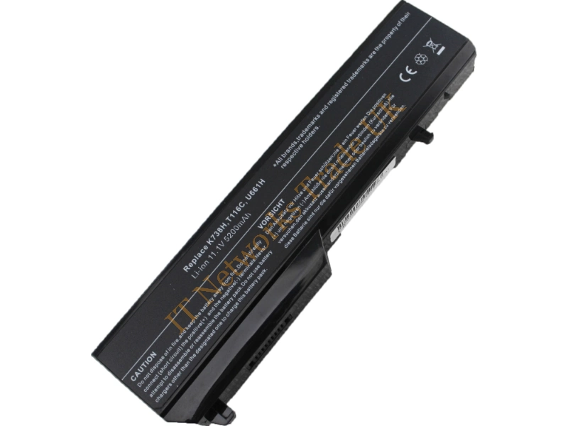 T116C Dell 9 Cell Li-Ion Battery for VOSTRO 1310 1510 2510 Laptop Battery