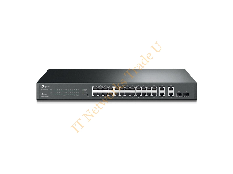 T1500-28TC - TP-LINK T1500-28TC Managed L2 Fast Ethernet (10/100) Black network switch