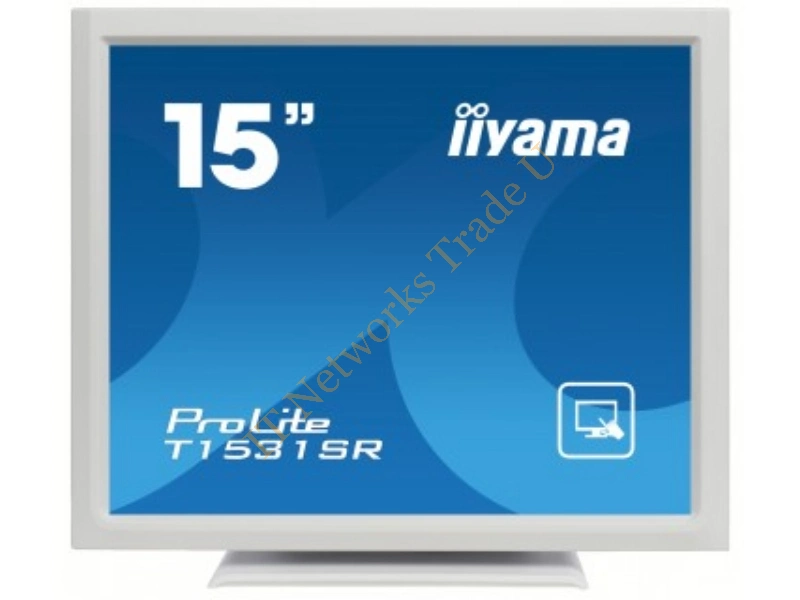 T1531SR-W3 - iiyama ProLite T1531SR-W3 15" 1024 x 768pixels Multi-touch Tabletop White touch screen monitor