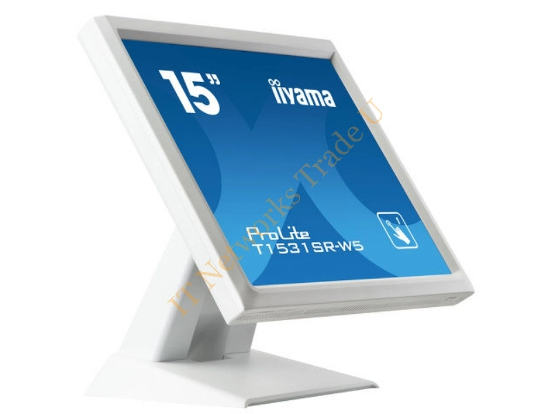 T1531SR-W5 - iiyama ProLite T1531SR-W5 15" 1024 x 768pixels White touch screen monitor