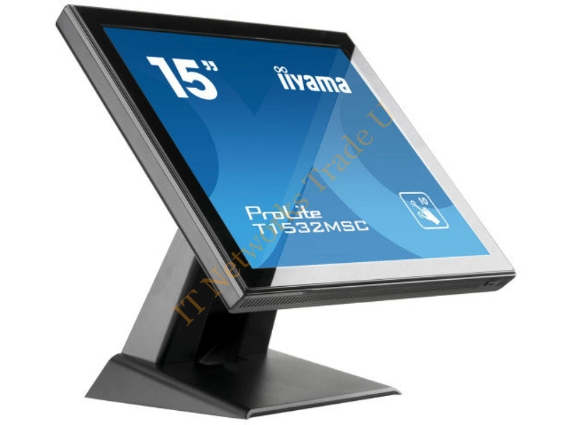T1532MSC-B5X - iiyama ProLite T1532MSC-B5X 15" 1024 x 768pixels Multi-touch Black touch screen monitor