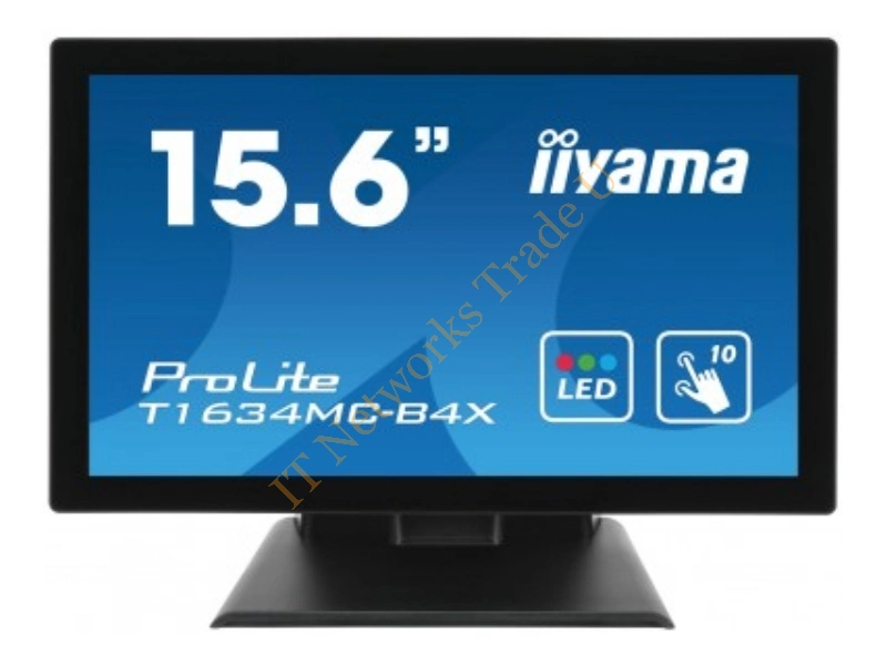 T1634MC-B4X - iiyama ProLite T1634MC-B4X 15.6" 1366 x 768pixels Multi-touch Tabletop touch screen monitor