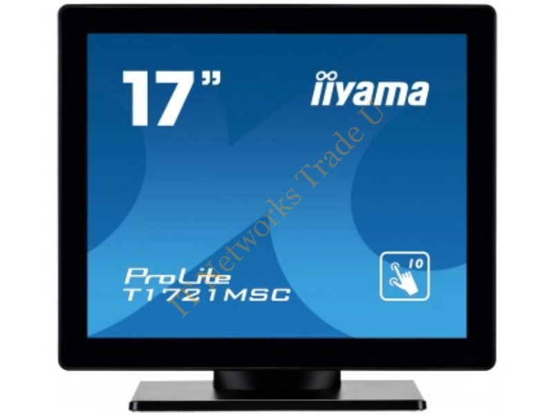 T1721MSC-B1 - iiyama ProLite T1721MSC-B1 17" 1280 x 1024pixels Multi-touch Tabletop Black touch screen monitor