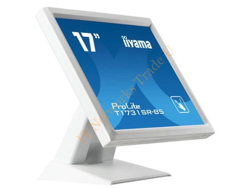 T1731SR-W5 - iiyama ProLite T1731SR-W5 17" 1280 x 1024pixels Single-touch White touch screen monitor