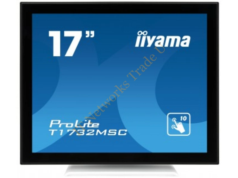 T1732MSC-W1X - iiyama ProLite T1732MSC-W1X 17" 1280 x 1024pixels Multi-touch Black,White touch screen monitor