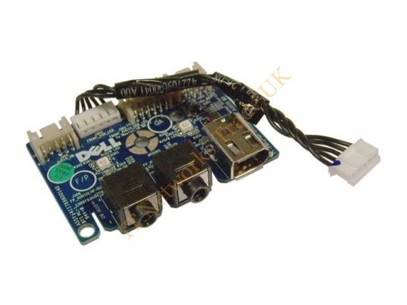 T173G Dell Xps 630 630i Front I/O Panel Firewire Headphone Mic Controller Panel