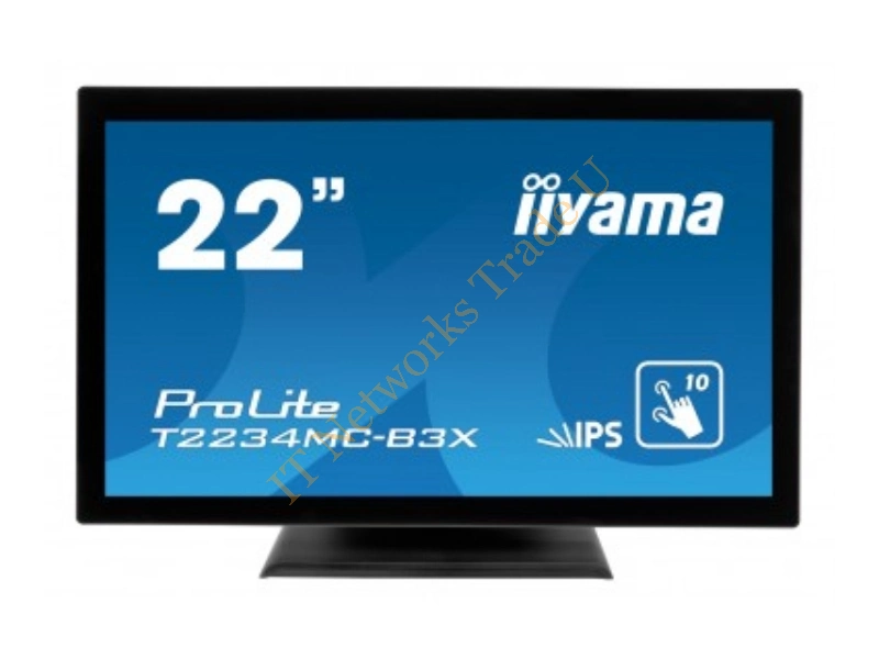 T2234MC-B3X - iiyama ProLite T2234MC-B3X 21.5" 1920 x 1080pixels Multi-touch Black touch screen monitor