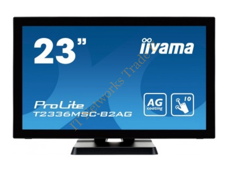 T2336MSC-B2AG - iiyama ProLite T2336MSC-B2AG 23" 1920 x 1080pixels Multi-touch Black touch screen monitor