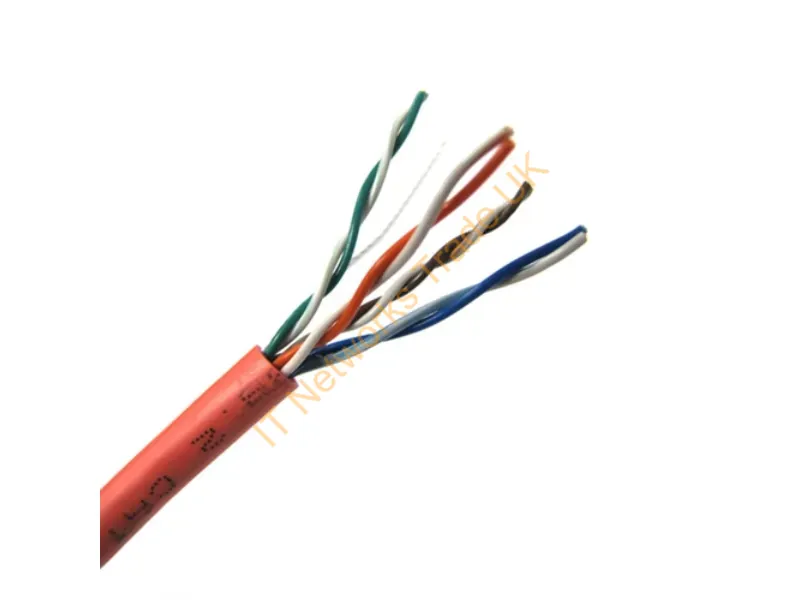 T2404L5E-OR - Weltron 1000Ft Cat5E 350Mhz Utp Networking Cable Orange 12000" (304.8 M) U/Utp (Utp)