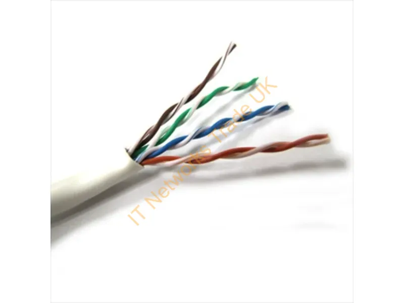 T2404L5EP-WH - Weltron 1000Ft Cat5E 350Mhz Utp Networking Cable White 12000" (304.8 M) U/Utp (Utp)