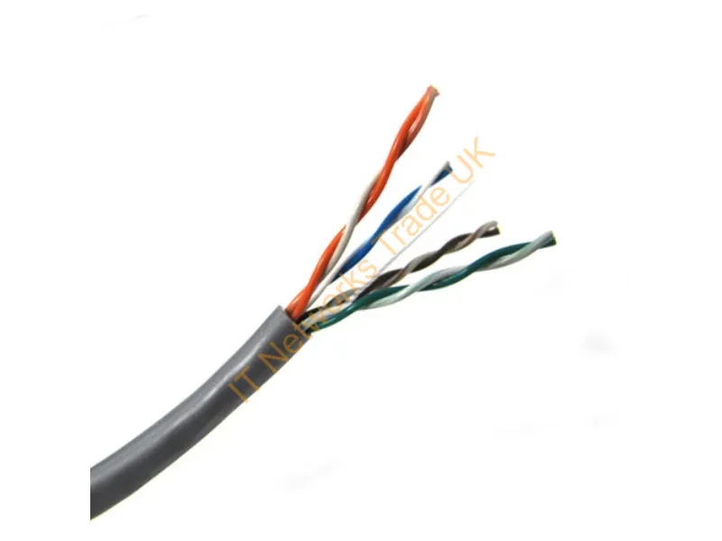 T2404L5EPA-AH - Weltron 1000Ft Cat5E Utp Networking Cable Gray 12000" (304.8 M) U/Utp (Utp)