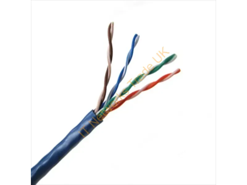 T2404L5EPA-BL - Weltron 1000Ft Cat5E Utp Networking Cable Blue 12000" (304.8 M) U/Utp (Utp)