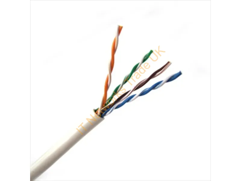 T2404L5EPA-WH - Weltron 1000Ft Cat5E Utp Networking Cable White 12000" (304.8 M) U/Utp (Utp)