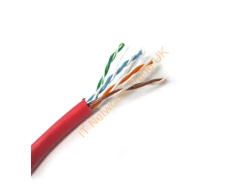 T2404L5PASH-RD - Weltron Cat5E, 1000Ft. Networking Cable Red 12000" (304.8 M) U/Ftp (Stp)