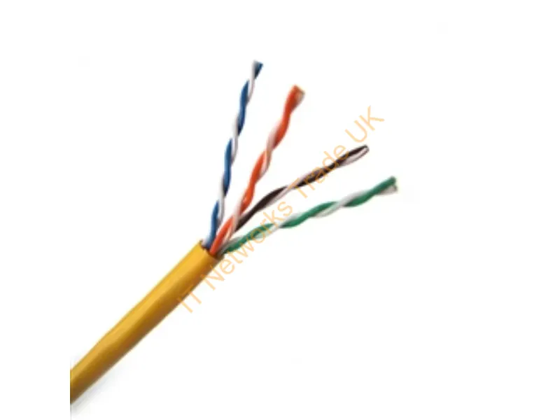 T2404L5PASH-YL - Weltron Cat5E, 1000Ft. Networking Cable Yellow 12000" (304.8 M) U/Ftp (Stp)