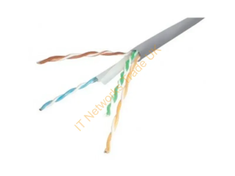 T2404L6P-AH - Weltron 1000Ft Cat6 550Mhz Utp Networking Cable Gray 12000" (304.8 M) U/Utp (Utp)