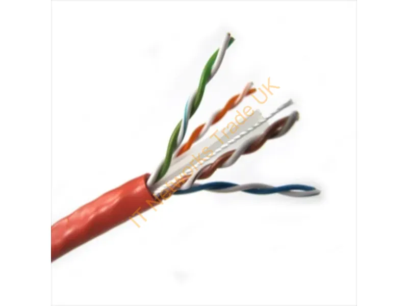 T2404L6P-OR - Weltron 1000Ft Cat6 550Mhz Utp Networking Cable Orange 12000" (304.8 M) U/Utp (Utp)