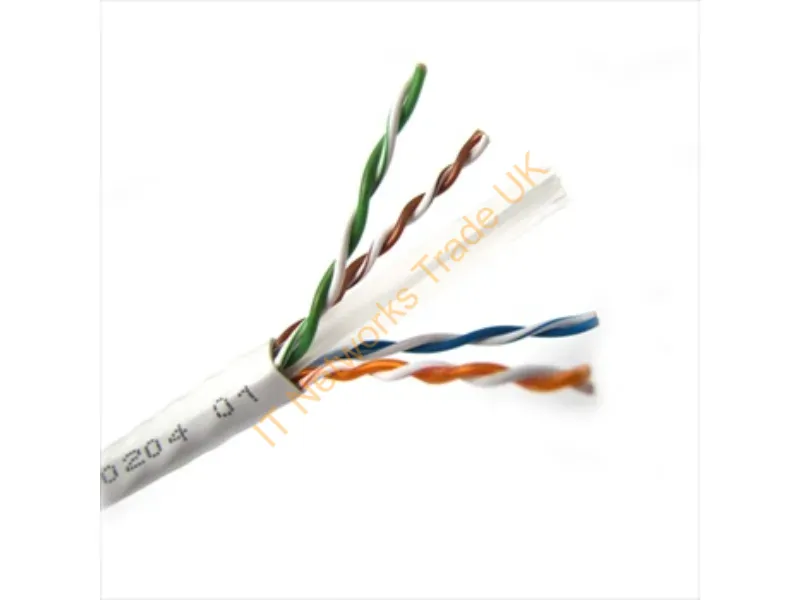 T2404L6P-WH - Weltron 1000Ft Cat6 550Mhz Utp Networking Cable White 12000" (304.8 M) U/Utp (Utp)