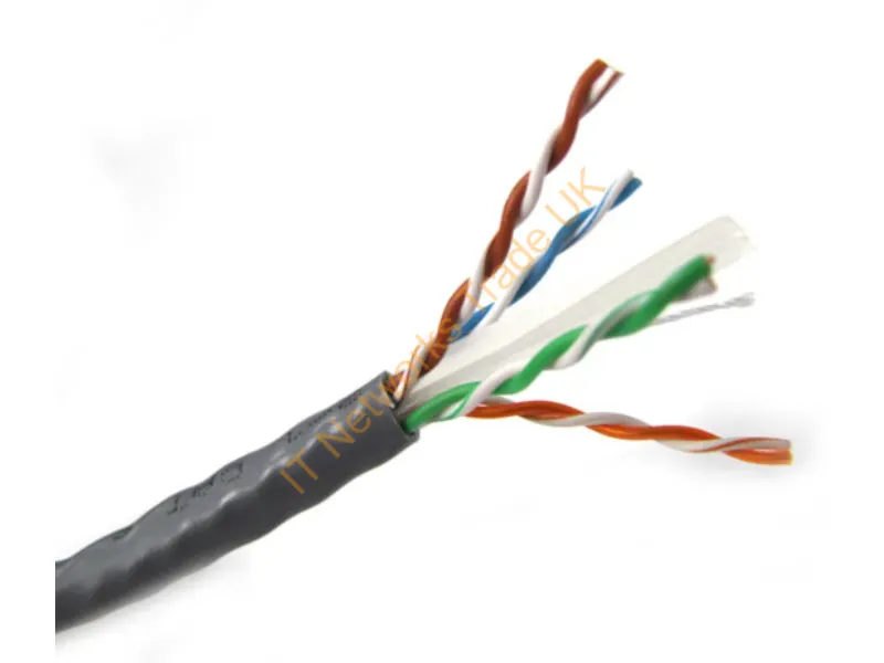 T2404L6PA-AH - Weltron 1000 Ft. Cat6 550 Mhz Utp Networking Cable Gray 12000" (304.8 M) U/Utp (Utp)