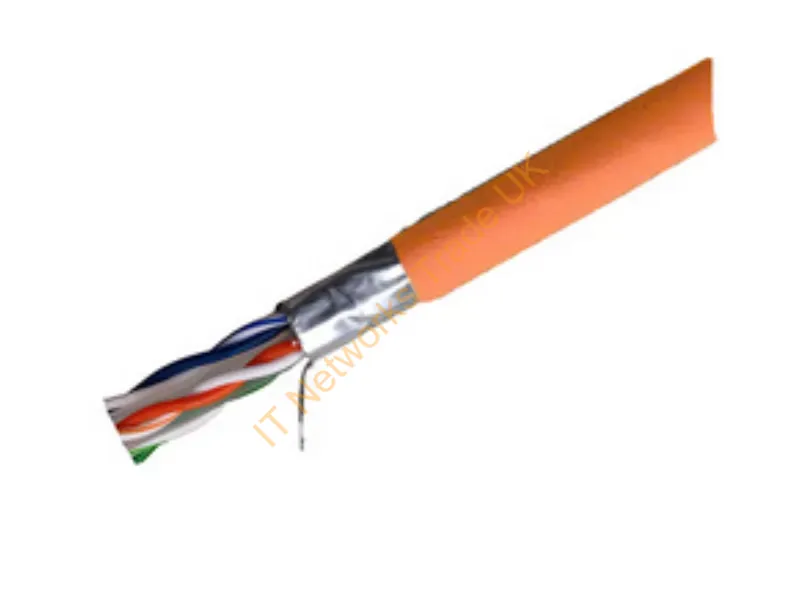 T2404L6PASH-OR - Weltron 1000 Ft. Cat6 550 Mhz Networking Cable Orange 12000" (304.8 M)